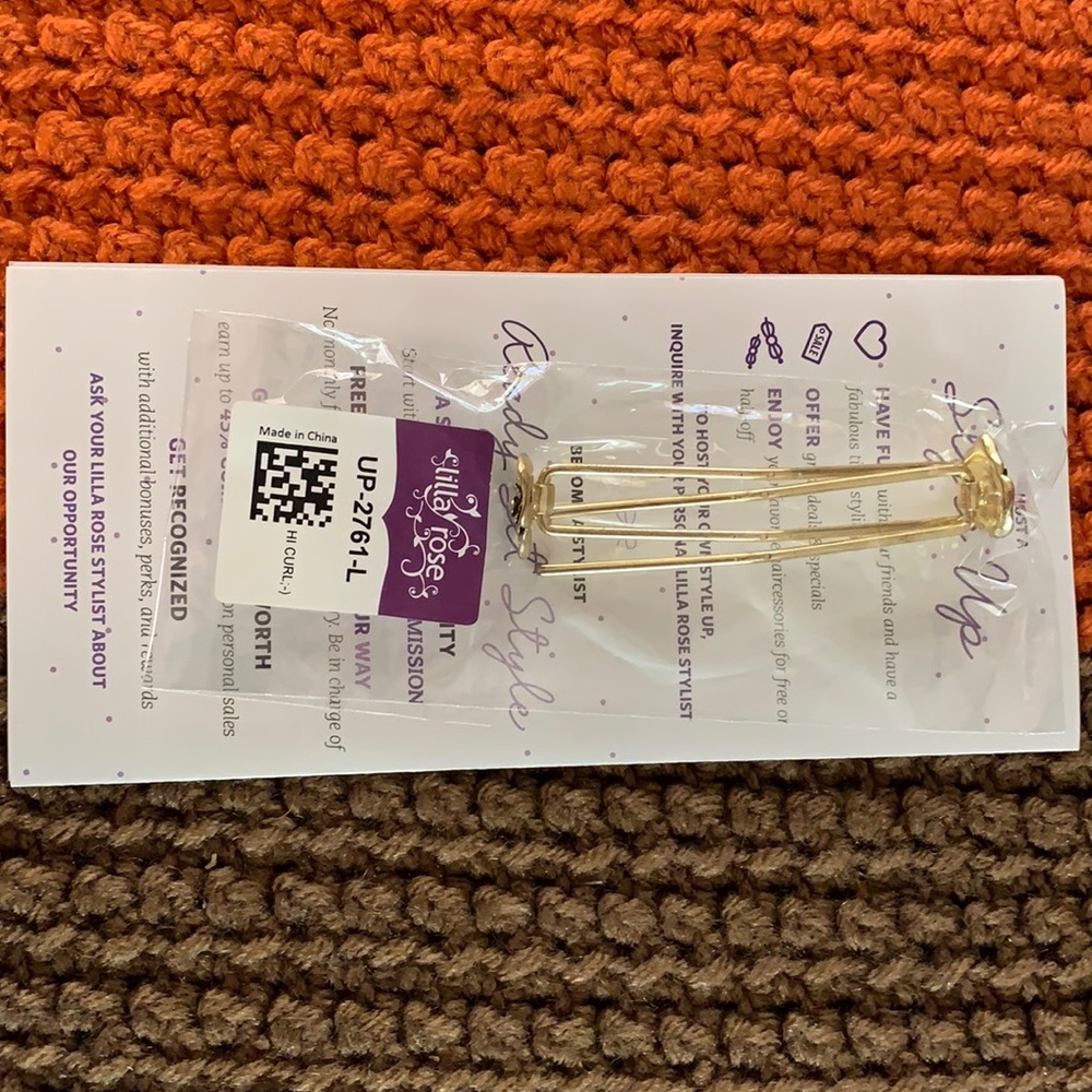 Pair of Lilla Rose U pins